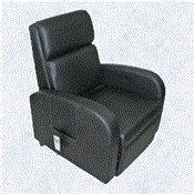 FAUTEUIL RELAXATION RELEVEUR ELECTRIQUE SIMILI-CUIR ANTHRACITE