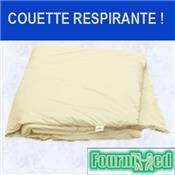 COUETTE 2 PERSONNES 200x140x3 CM EN TISSU RESPIRANT ANTI-BACTERIEN