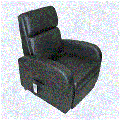 FAUTEUIL RELAXATION RELEVEUR ELECTRIQUE SIMILI-CUIR ANTHRACITE