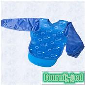 BAVOIR NEOPRENE BEBE BABYBULLE BLEU A MANCHES