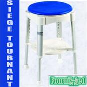 TABOURET DE DOUCHE PIVOTANT