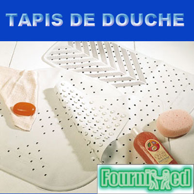 TAPIS DE DOUCHE ANTIDERAPANT 55 X 55 CM