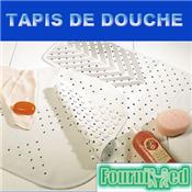 TAPIS DE DOUCHE ANTIDERAPANT 55 X 55 CM