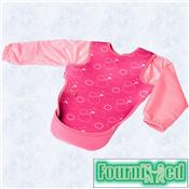 BAVOIR NEOPRENE BEBE BABYBULLE ROSE A MANCHES