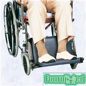 REHAUSSE-PIEDS MATELASSÉ POUR FAUTEUIL ROULANT, HAUTEUR 2,5 CM