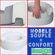 REHAUSSE WC SOUPLE GRAND CONFORT CONTACT PLUS